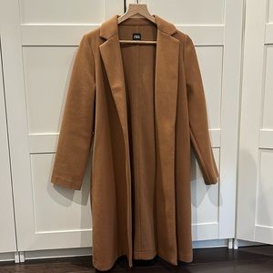 Zara camel coat